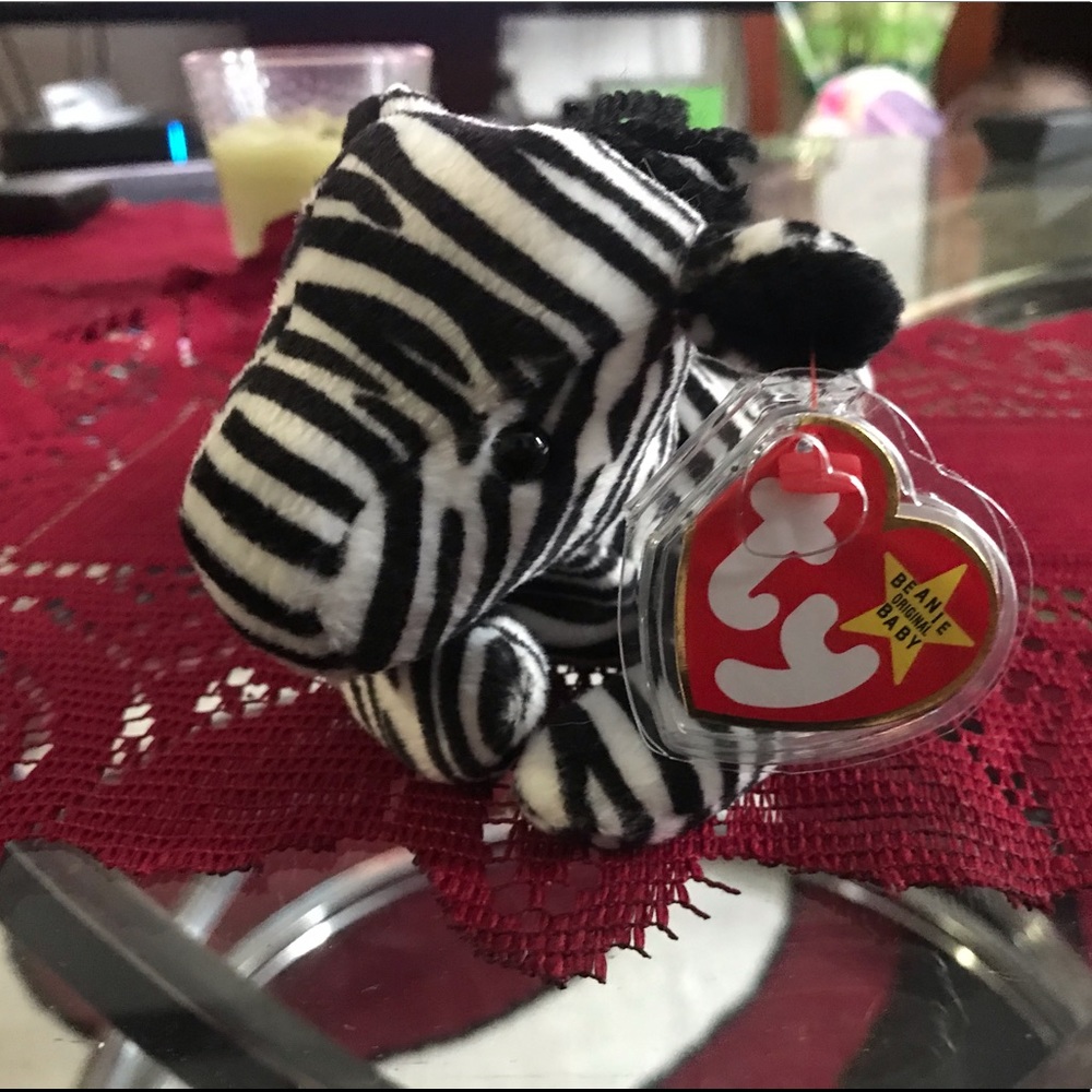 Rare error ziggy the zebra beanie babie